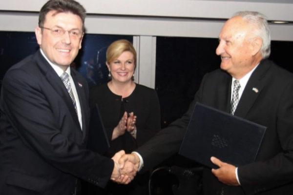 Croatas de Argentina fortalecen relaciones comerciales con Croacia